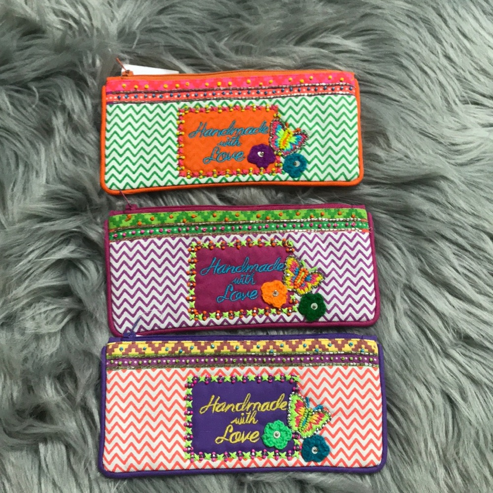 Nwt handmade accessory bag